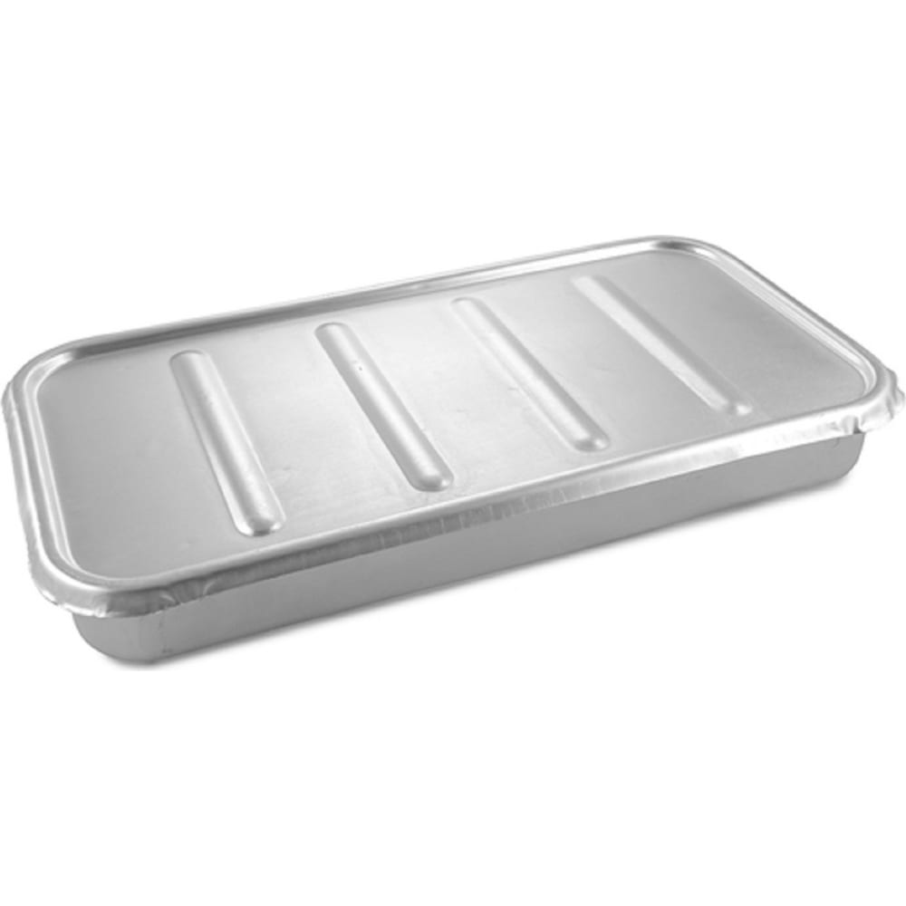 Лоток 30*60*9см с крышкой алюминиевый 13302 