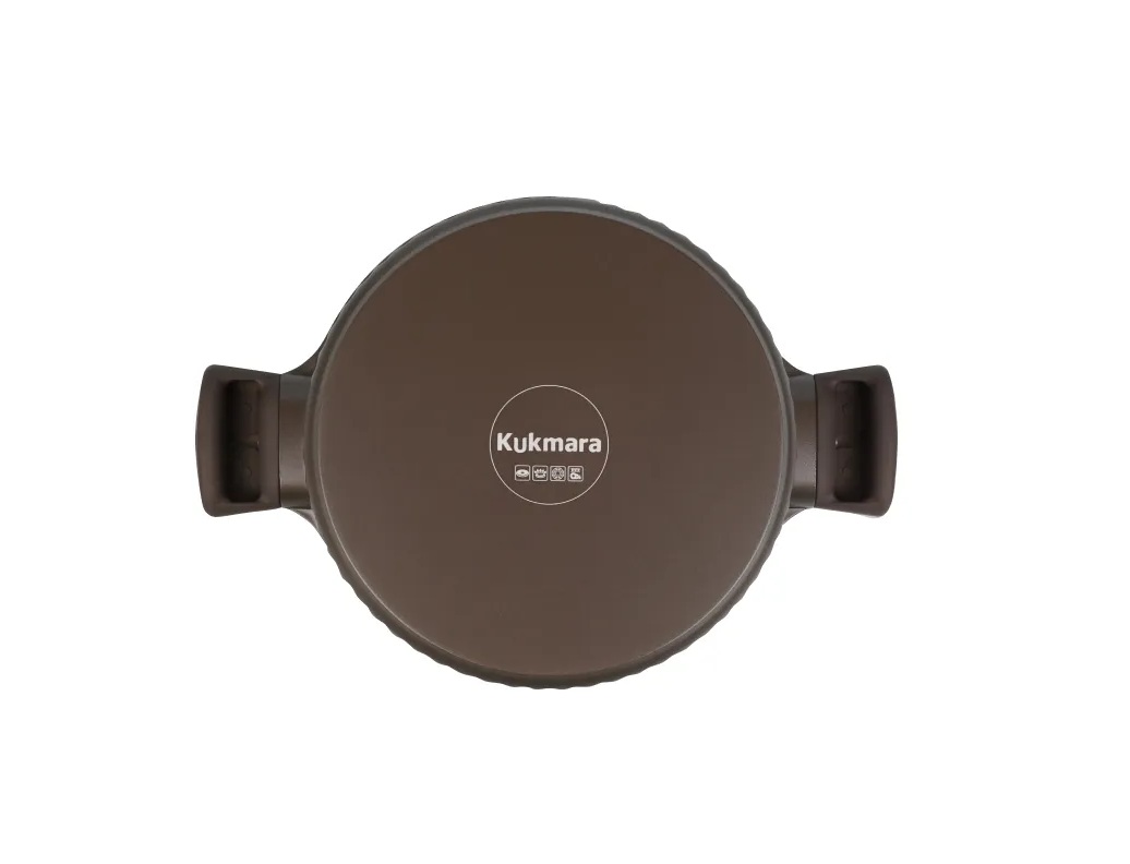 Кастрюля 5,2 л KUKMARA Stella mokko антипригарное покрытие