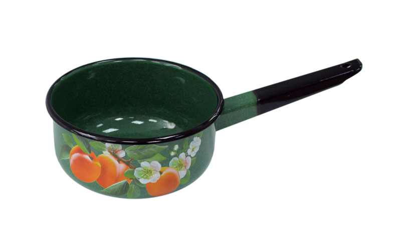 Ковш 1,5л Абрикос зелёный рябчик С2008.з*76