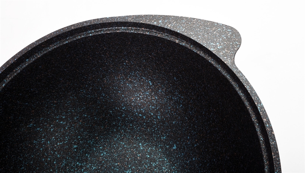 Казан 3,5л для плова Kukmara Granit Ultra blue крышка стекло кгг37а Казан 3,5л для плова Kukmara Granit Ultra blue крышка стекло кгг37а