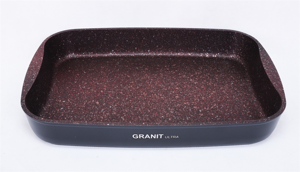 Противень 400*295*50мм Granit Ultra а/п red пга03а Противень 400*295*50мм Granit Ultra а/п red пга03а