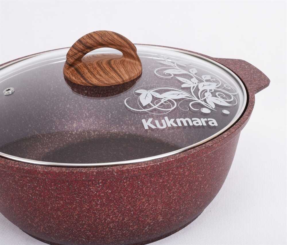 Жаровня 4,0л red Granit Ultra ст/кр а/п (жга41а) Kukmara Жаровня 4,0л red Granit Ultra ст/кр а/п (жга41а) Kukmara