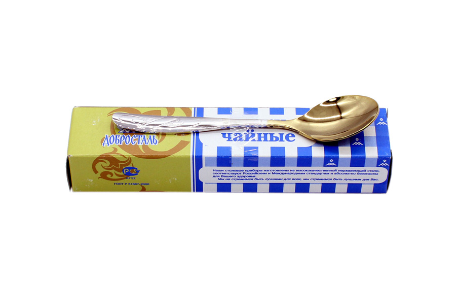 Набор 6 чайных ложек Лира НТП