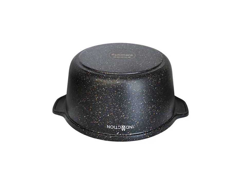 Кастрюля 3л Granit Ultra Induction  черный, алюминий, антипригарное покрытие, крышк(Кукмор) (5шт/уп)
